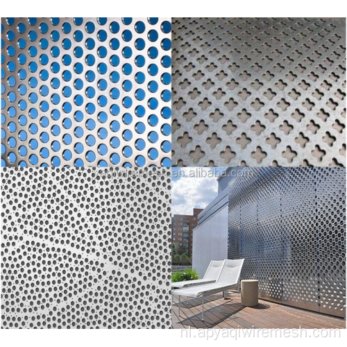 Modieus geperforeerd metalen gesuspendeerd lay-in plafond